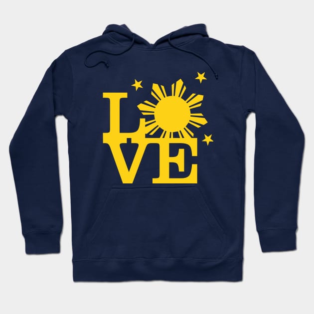 Filipino Sun Bright Love Hoodie by SkarloCueva